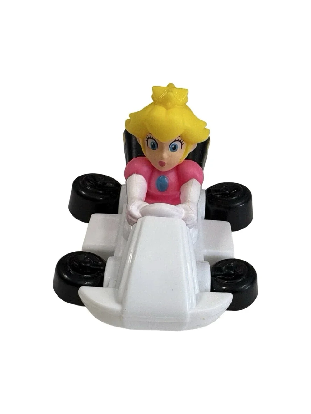 Princess Peach Nintendo 2024 McDonald's Happy Meal Toy Mario Kart Race Car